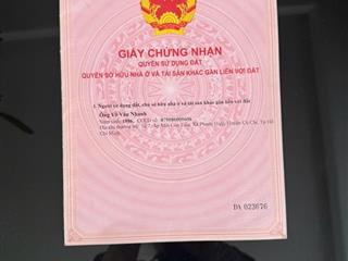 Bán đất 1509m2, 5,2 tỷ tại xã phước hiệp, củ chi, hcm