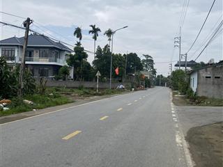 190m2 mặt trục chính đường nhựa liên xã phú mãn  quốc oai (hoà lạc) cách tàu metro5 và đại học 2km