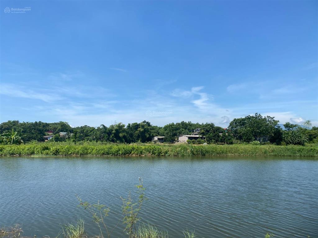 Chuyển nhượng 1.4ha (14000m2) đất bám hồ tự nhiên view đẹp xuất sắc tại ba vì  hà nội