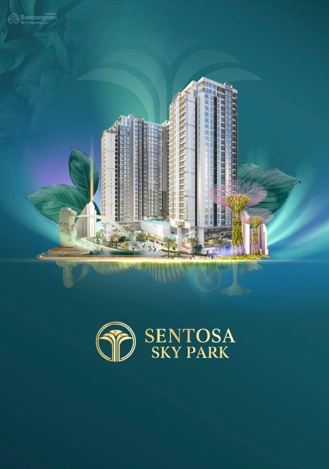 Bán cc sentosa sky park hải phòng, 4,462 tỷ, 107,3m2, 3pn, 2wc, pháp lý đầy đủ