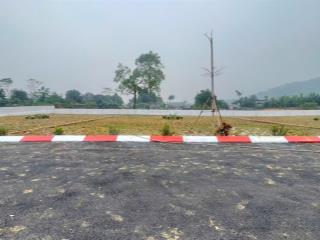 Bán đất 420m lương sơn mặt tiền 15m sẵn sổ đỏ, gần kcn nhuận trạch & kcn lương sơn đường ô tô