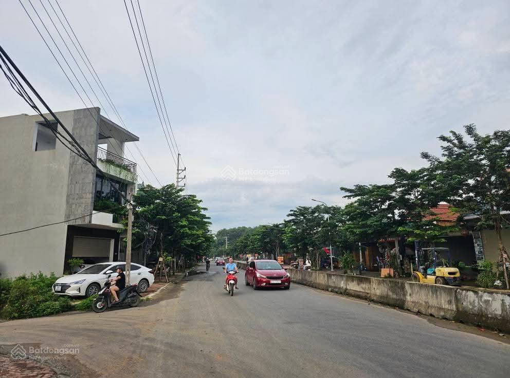 Bán đất mặt đường 420 siêu phẩm xây building kinh doanh khu cnc hòa lạc