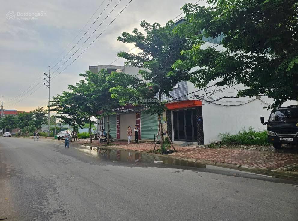 Bán đất mặt đường 420 siêu phẩm xây building kinh doanh khu cnc hòa lạc