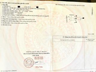 Chính chủ cần bán lô đất đẹp phường ninh hoà sau nhà trắng chỉ 2tỷ sở hữu ngay