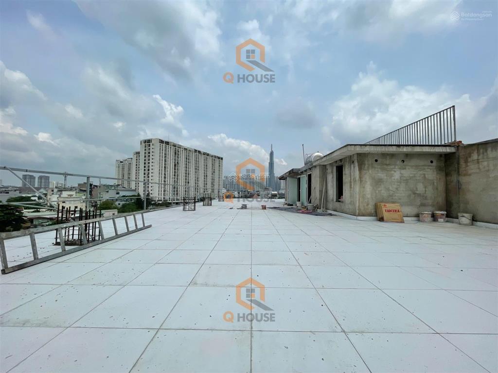 Tòa văn phòng 1800m2 mới 10m*40m hầm 6 tầng thang máy, ngay trần não lương đình của 310 triệu/tháng