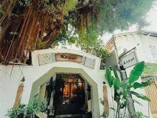 Siêu vị trí  biệt thự cổ đường hai bà trưng, q. 1  ngang 12m x 20m, 1 trệt 1 lầu, sân vườn