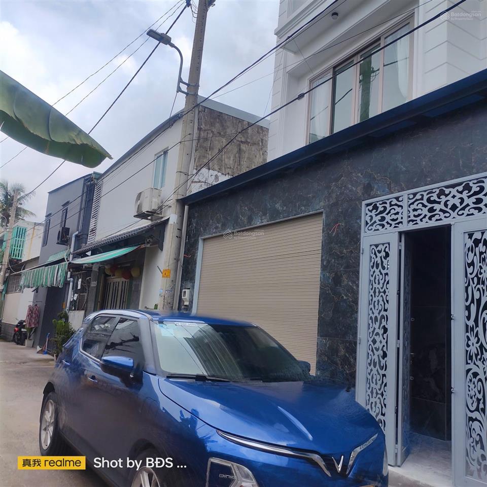 Nhà mới đẹp 4 tầng hẻm xe hơi đường 48, hiệp bình chánh, thủ đức