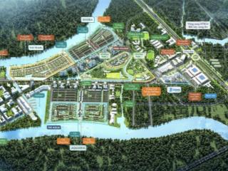 Bán căn biệt thự xây nhà thô dt 268,8m2, the pearl dự án waterpoint, an thạnh, long an, 0363 692 ***