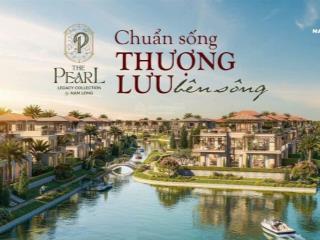 Bán căn biệt thự xây nhà thô dt 272,4m2 the pearl dự án waterpoint, an thạnh long an  0363 692 ***