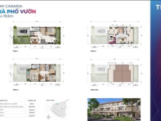 Nhà phố ven kênh đào dt 136m2, dtsd 178m2 phân canaria izumi city long hưng, biên hòa, đồng nai