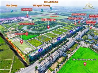 Đất nền sẵn sổ  giá chỉ 3xtr/m2  cạnh đại học luật  cạnh sun group  hot nhất từ sơn