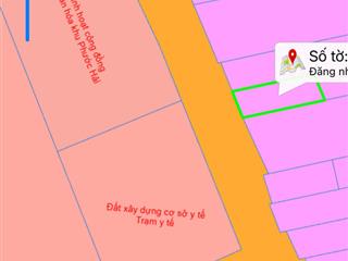 Bán đất 105m2  full thổ cư tại thị trấn long thành, khu trung tâm hành chính, gần trường học