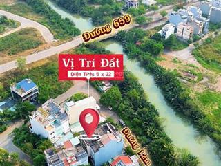 View sông liên phường 5x22 110m2 nhỉnh 11tỷ đường 16m cực mát mẻ prive alo mr đồng