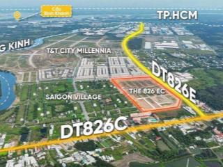 Thị trường đất nền sổ đỏ hiện tại siêu hiếm, chỉ có tại dự án 826ec  cách quận 7 chỉ 15p