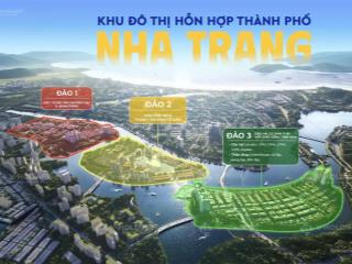 Kđt hỗn hợp nha trang ra mắt nhà phố, biệt thự, căn hộ đảo giá f0 cho nhà đầu tư.  0981 493 ***