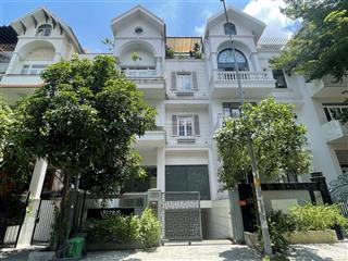 Khan hiếm cho thuê rẻ nhà biệt thự kdc himlam q7 dt 7.5x20m nhà tkvp giá 50tr  0908 935 ***