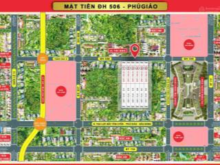 Duy nhất 3 lô đất nền phú giáo bd ,giá mềm  sổ sẵn  đường đẹp, 262m2 1ty050,  0777 673 ***