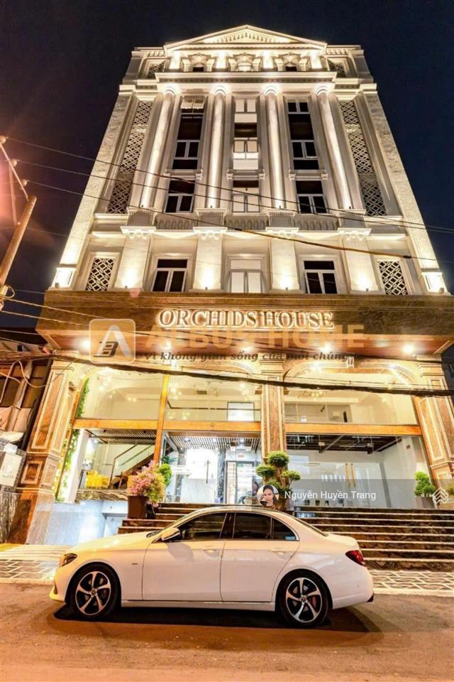 Thu nhập khủng 8%/1 năm tòa chdv 7 tầng 80 phòng vip góc 2mt đối diện aeon tân phú (16x21m) 43 tỷ