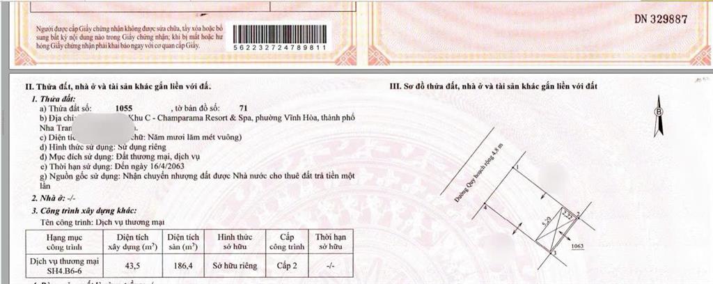 Bán nhanh shophouse mặt biển nha trang đã có sổ hồng, chỉ từ 8 tỷ/căn. có thể vận hành ngay