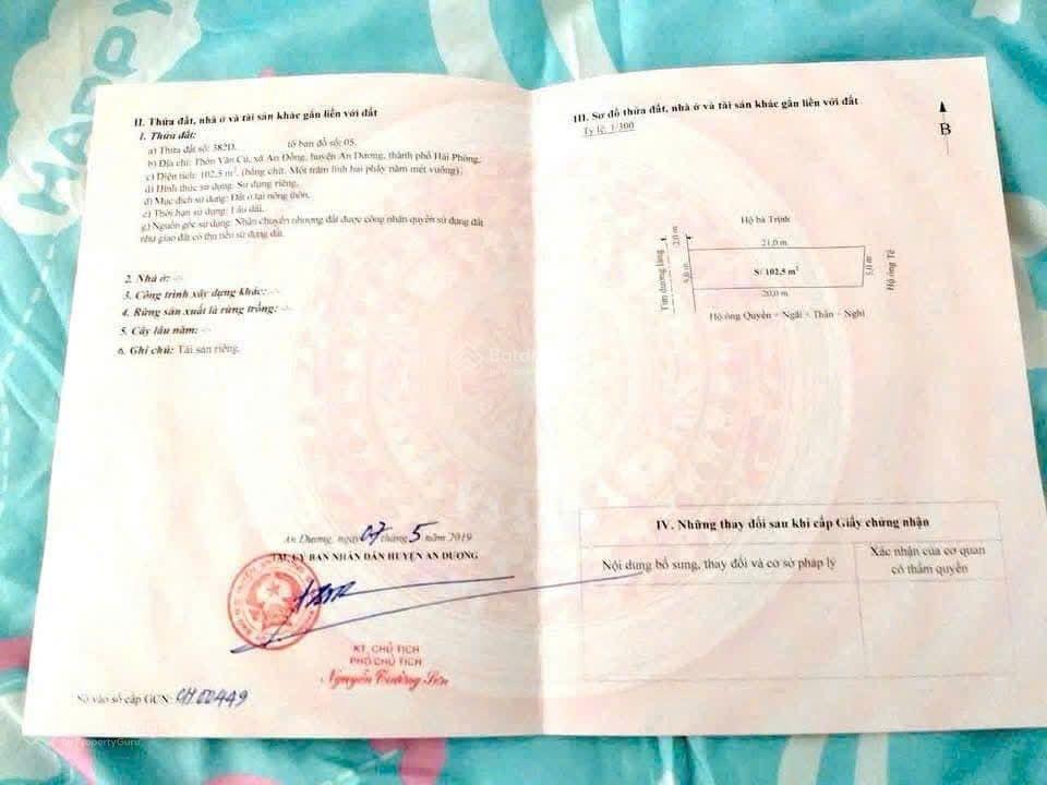 102.5 m2 mặt đường văn cú , mặt tiền 5m , đường nhựa 7m , kinh doanh, 3.5tỷ