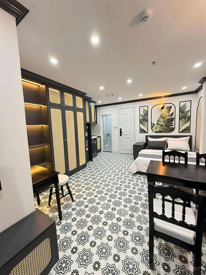 Bán chdv hồ ba mẫu, đống đa mới. 82m*7t*tm*18ph kk. full nội thất ngõ thông, ôtô đỗ 50m. pccc chuẩn