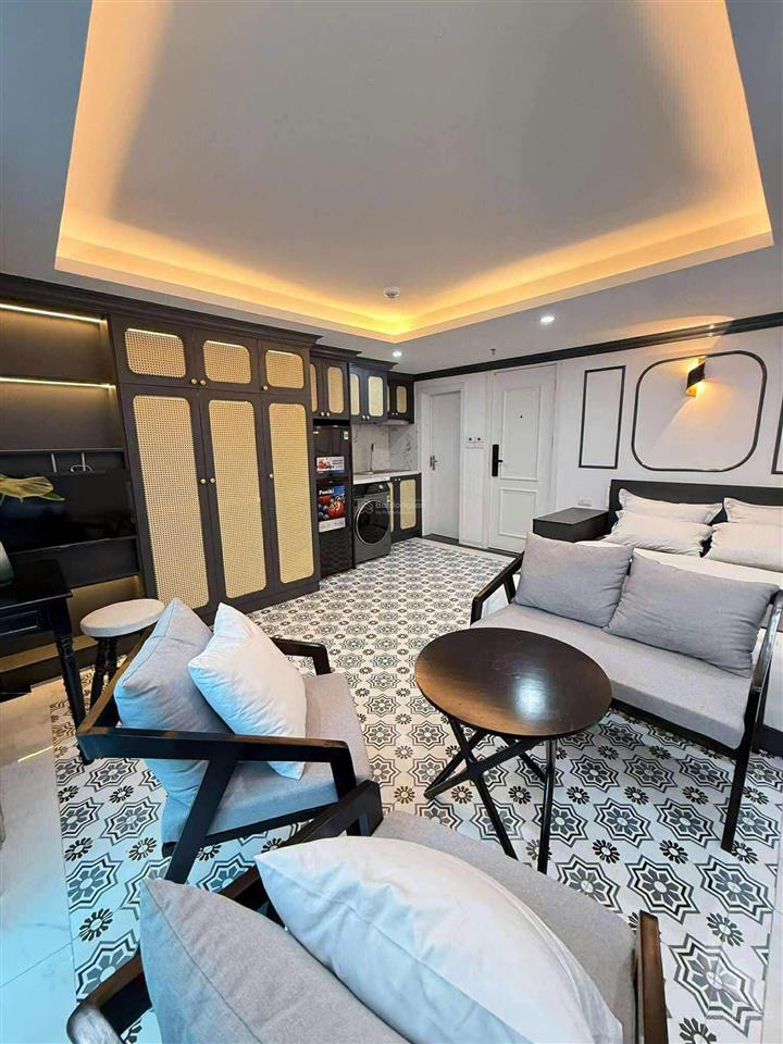 Bán chdv hồ ba mẫu, đống đa mới. 82m*7t*tm*18ph kk. full nội thất ngõ thông, ôtô đỗ 50m. pccc chuẩn