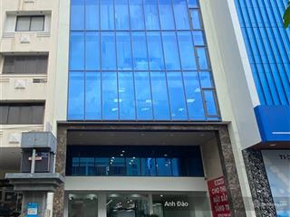 Cho thuê tòa nhà mặt tiền trần bình trọng gần trần hưng đạo quận 5. dt 8x 16m