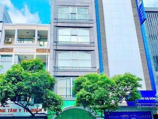 Tòa nhà mt trần quốc thảo gần bv tai mũi họng quận 3. dt 7x 22m