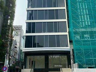 Cho thuê toà nhà góc 2mt cách mạng tháng tám p12 quận 10. dt 8x25m, hầm trệt 6 lầu, sân thượng