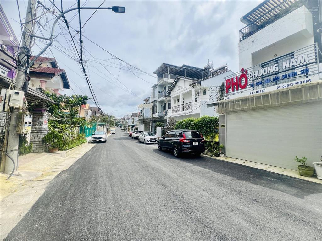 Bán đất 2 mặt tiền kqh ngô quyền, p6, đà lạt, khu biệt thự (giá 8,5tỷ)