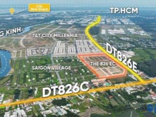Đất nền long hậu sổ đỏ riêng từng nền cho trả góp 12  18 tháng. thời gian xây dựng tự do + vay