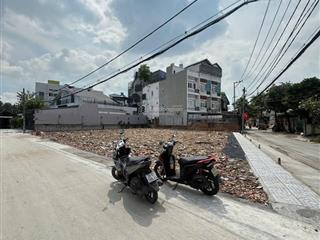 Còn 4 lô mặt tiền thạnh xuân q12 giá tốt chỉ hơn 4 tỷ / nền