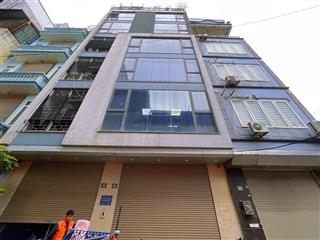 Bán gấp tòa vp 9 tầng, mt 9m, 110m2. phố nguyễn xiển, hồ điều hòa, vừa ở cho thuê. 42 tỷ