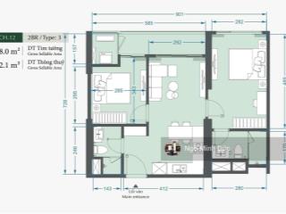 Tổng hợp quỹ căn 2 ngủ 2 wc diện tích nhỏ 54m2 phân khu cao cấp nhất lumiere giá từ 4.3 tỷ