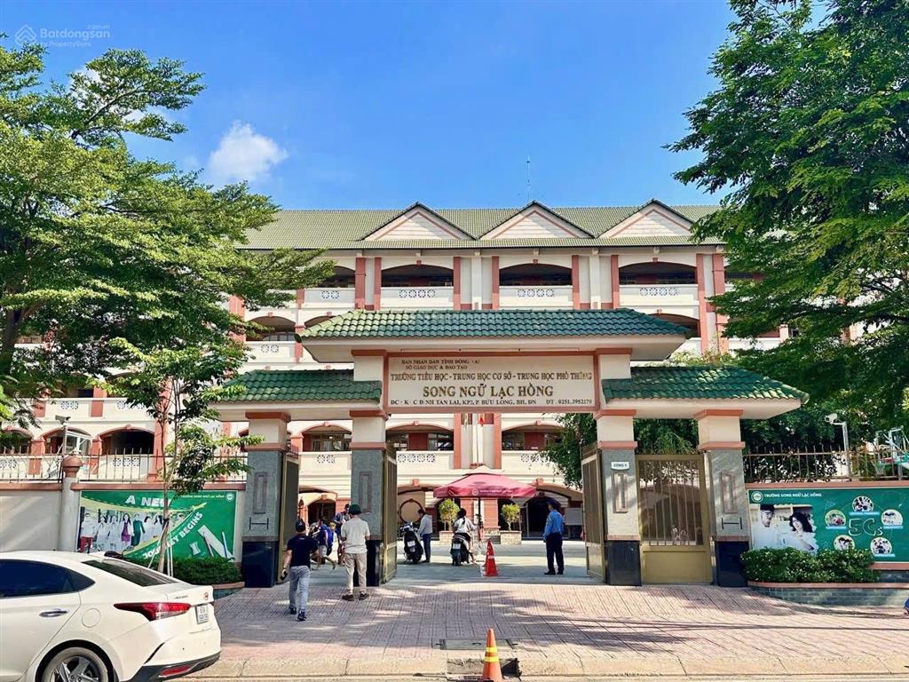 Chủ gởi bán đất (dt 81m2) ngay trường song ngữ lạc hồng p. bửu long biên hoà. giá chỉ 3,2 tỷ