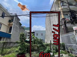 Bán đất tđc bửu hoà. dt 105m2 (ngang 6m) sổ riêng thổ cư 100% đường oto thông. giá chỉ 2,9 tỷ