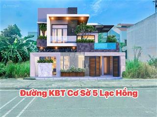 Bán đất biệt thự kdc bửu long gần đường bờ kè ven sông. dt 144m2  ngang 8m. giá chỉ 5,5 tỷ