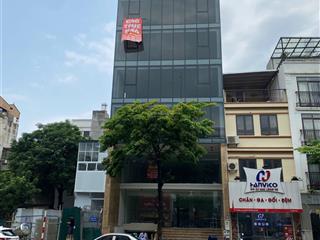 Nhà mặt phố trần duy hưng 130m2 8 tầng nhà mới xây thang máy cuối là vp, spa showroom giá 160tr