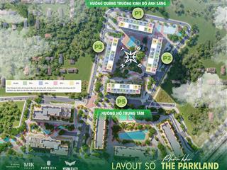 Quỹ hàng siêu hót tại dự án chung cư mik the parkland ocean city , hưng yên giá chỉ từ 54tr/m