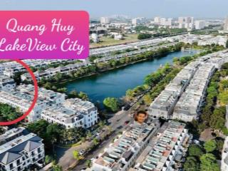Bán nhà phố góc công viên lakeview  dt 100m2 vị trí gần hồ, nhiều cửa sổ, giá chỉ ngoài 17 tỷ