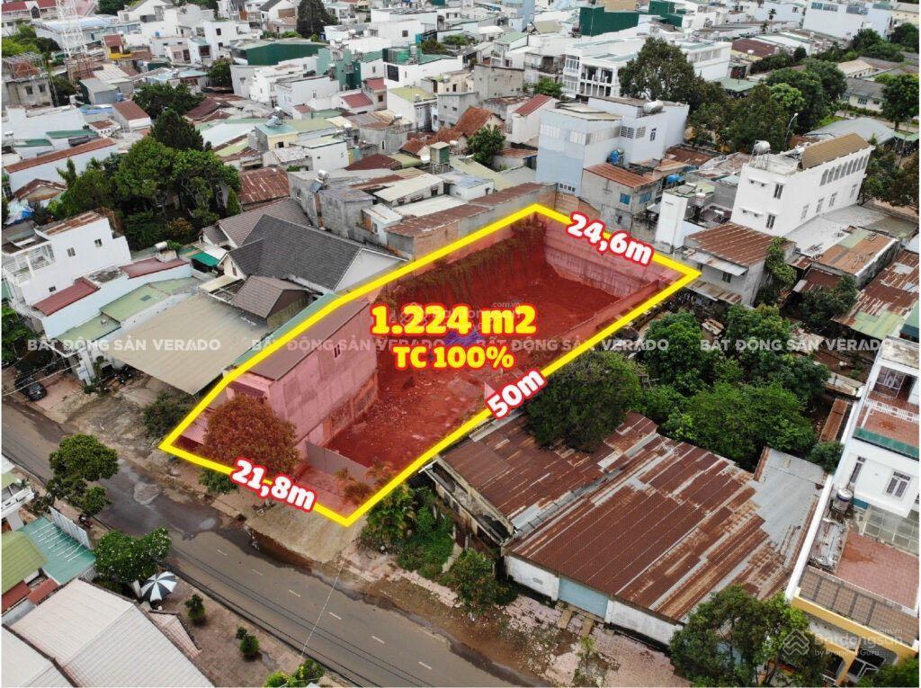 Mtkd nguyễn công trứ 20x50m, nở hậu 25m. 1124.3m2 full thổ cư 100%