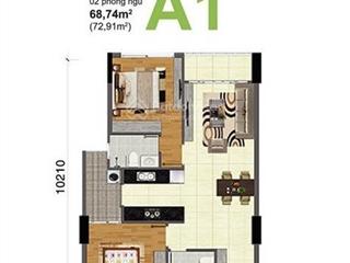 Bán cc 2pn, 2wc giá tốt tại trần não, bình an, q2, hcm, 4,2 tỷ, 72,9m2