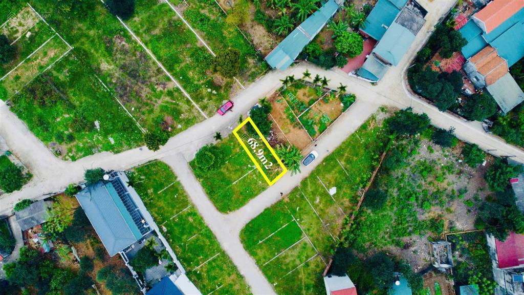 Cần bán gấp lô đất 68,9m  2 mặt tiền trước sau, full thổ cư tại linh sơn