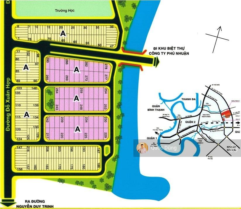 Các lô ngộp, vị trí đẹp giá tốt nhất thị trường tại kdc hoàng anh minh tuấn, đối diện global city