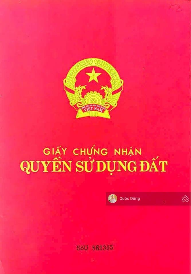 Siêu ngộp bán nhanh 2 nền đất d/a sở văn hoá  dt đẹp 6x16,67m(100m2) hướng đông nam trục thông d5