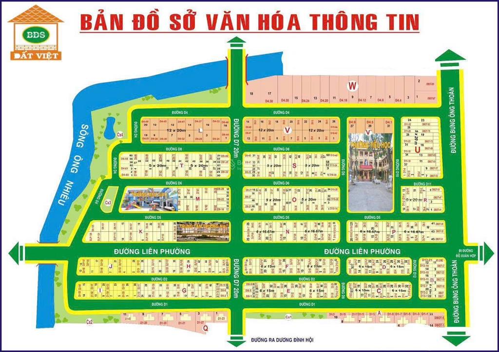 Duy nhất nền biệt thự w 14x37m( 515m2)  trục đường thông giá sốc chỉ 27,5tỷ tại kdc sở văn hoá q9