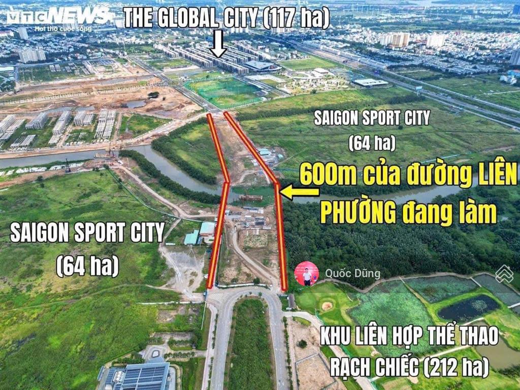 Siêu phẩm nền đất trục chính đường 20m vị trí đẹp nhất kdc biệt thự phú nhuận q9 và các nền giá tốt