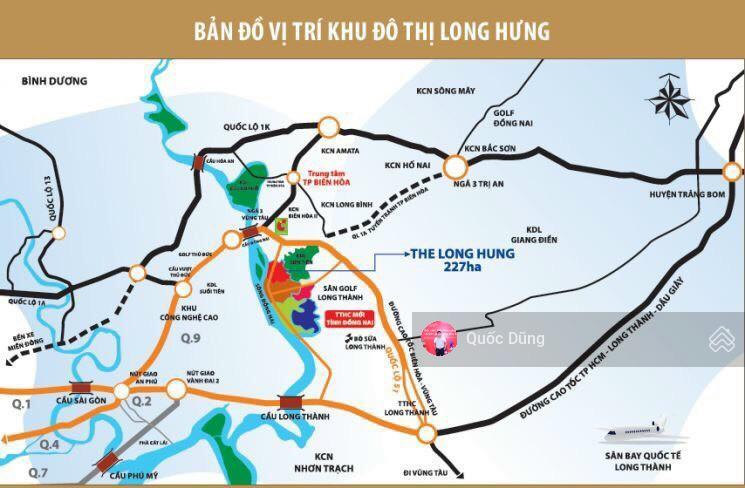 Tổng hợp các nền đất sổ đỏ vị trí đẹp giá tốt tại kđt long hưng  đồng nai t1/2026 giá từ 24tr/m2