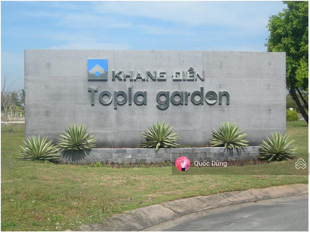 Hàng hiếm bán lô đất mặt tiền rạch tại dự án topia garden  đường bưng ông thoàn  giá bán 80tr/m2