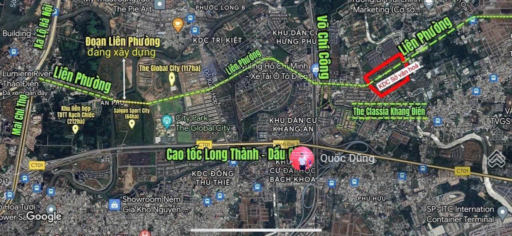 Hàng hiếm bán 1000m2 đất mặt tiền đường 659 tại kdc biệt thự phú nhuận, p phước long( 4 lô liền kề)